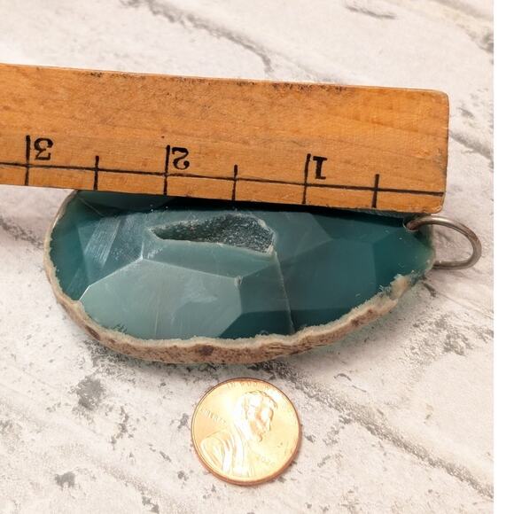 Brazilian Agate - Drilled Pendant Jewelry - Picture 7 of 8